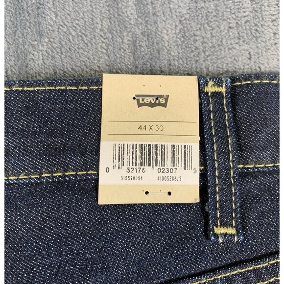 Levi's 559 Relaxed Straight Fit Jeans Dark Blue Denim Men's Size 44 x 30 NWT - Picture 5 of 11